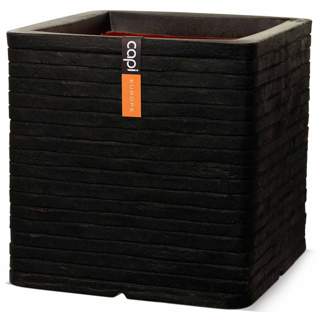 

Capi Plantenbak Nature Row vierkant 30x30 cm zwart PKBLRO902
