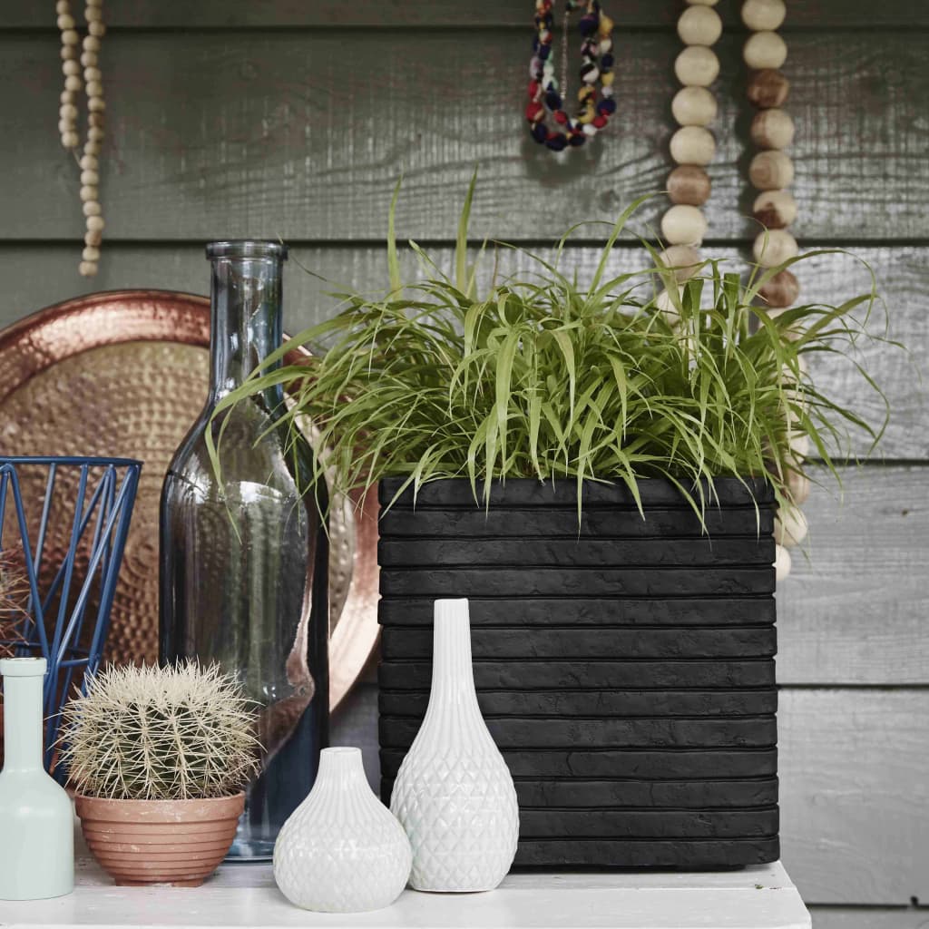 

Capi Plantenbak Nature Row vierkant 40x40 cm zwart PKBLRO903