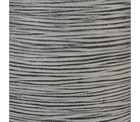Capi Βάζο Nature Rib Κωνικό Ανθρακί 42 x 38 εκ. KOFZ362