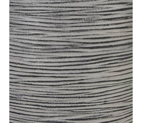 Capi Vazonas Nature Rib, antracito spalvos, 35x34cm, apvalus, KOFZ932