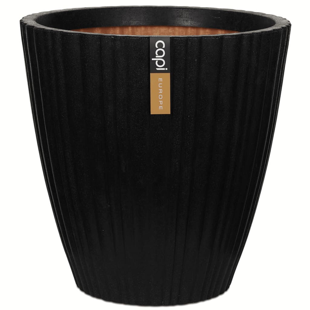 

Capi Bloempot Urban Tube taps 55x52 cm zwart PKBLT802