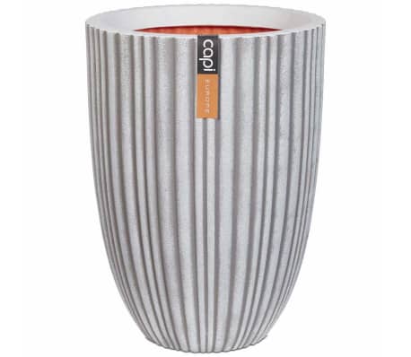 Capi Vaso Urban Tube Elegante Basso 34x46 cm Avorio PKT782