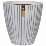Capi Blumentopf Urban Tube Konisch 55x52 cm Elfenbeinfarben PKIVT802