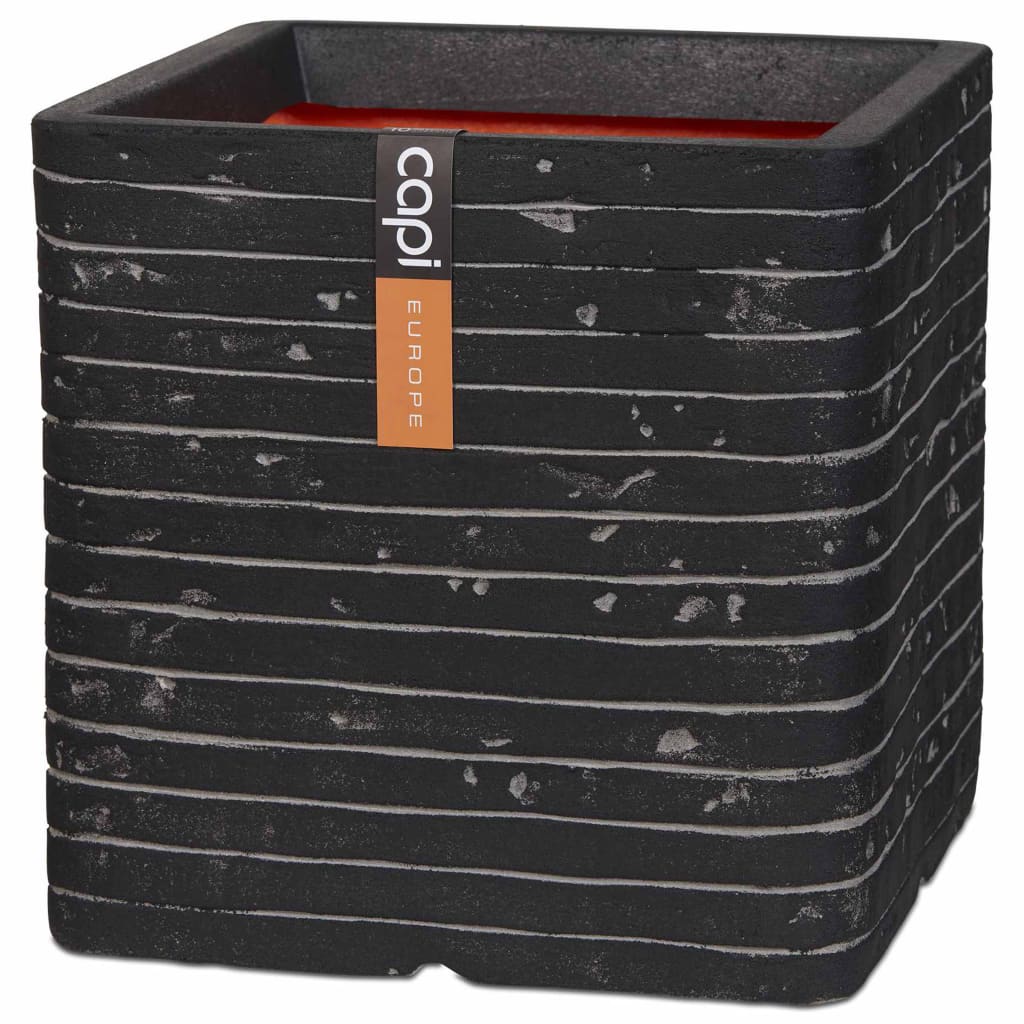 

Capi Plantenbak Nature Row vierkant 40x40 cm antraciet PKRWZ903