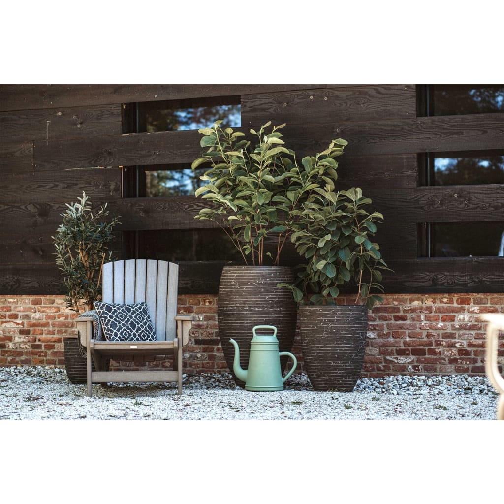 

Capi Bloempot Nature Row elegant laag 36x47 cm olijfgroen