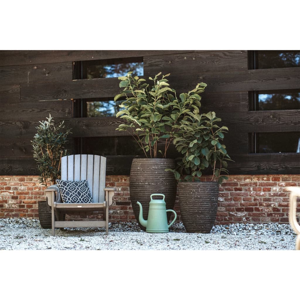 

Capi Bloempot Nature Row elegant laag 46x58 cm olijfgroen