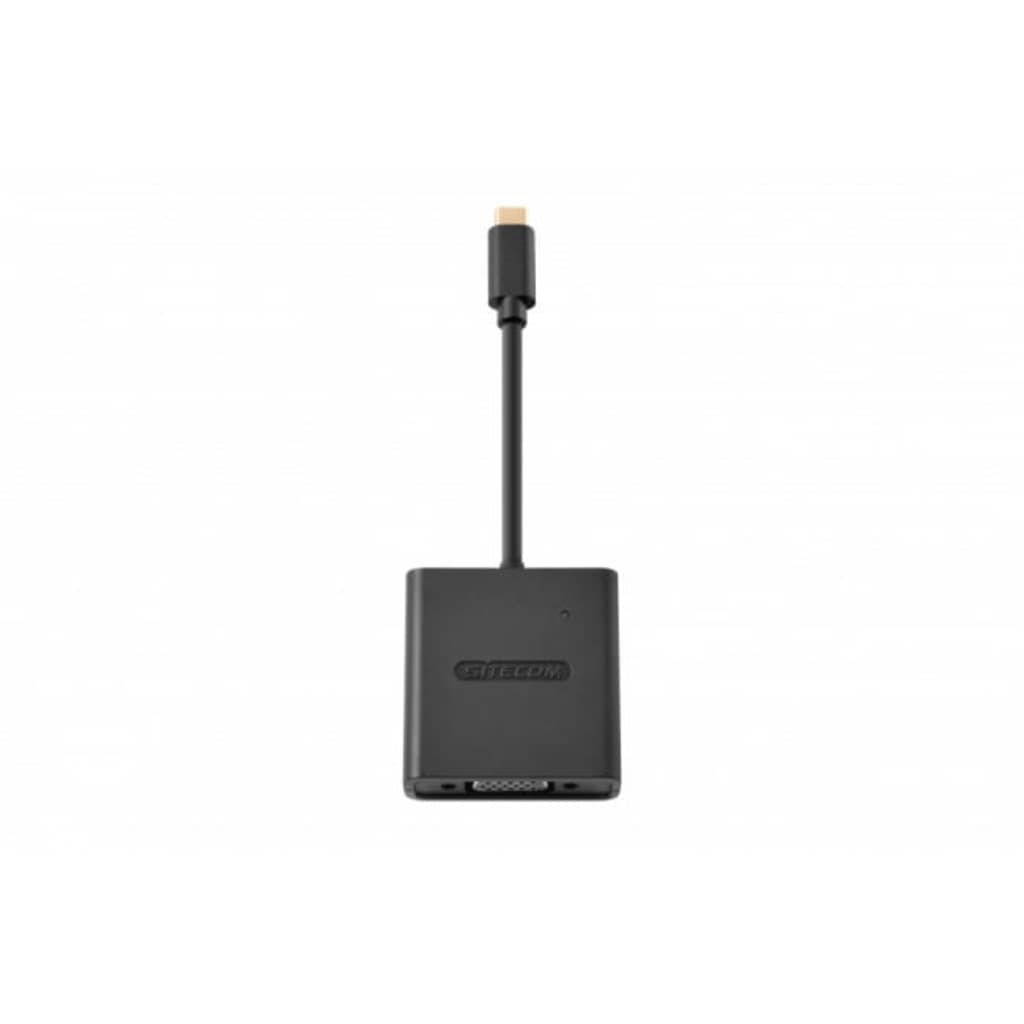 Sitecom CN-361 USB-C to VGA Adapter Zwart
