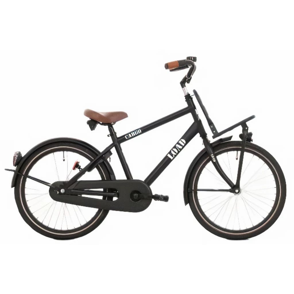 Bike Fun Load 20 Inch 33 cm Jongens Terugtraprem Matzwart