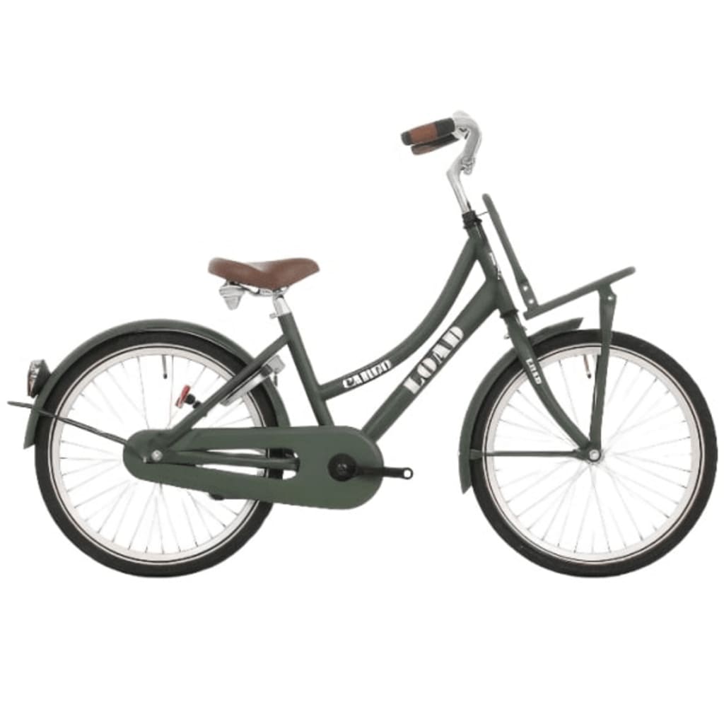 Afbeelding Bike Fun Load 20 Inch 33 cm Meisjes Terugtraprem Donkergroen door Vidaxl.nl