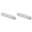 Elvedes Remblokrubbers V Brake 55 X 12 Mm Wit 2 Stuks elvedes kopen in de aanbieding