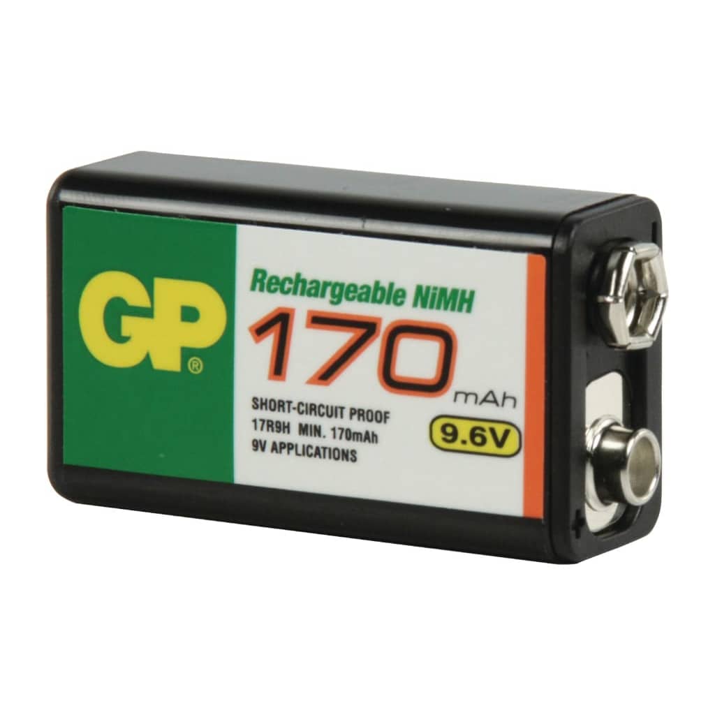 GP Batteries Gp Nimh-gp9v6 Batterijpack Nimh 9.6 V 170 Mah