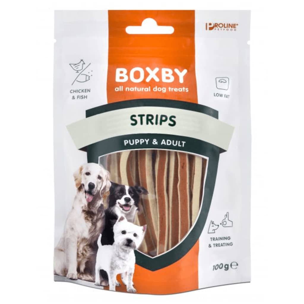 Afbeelding Boxby for dogs Strips 100 gram door Vidaxl.nl