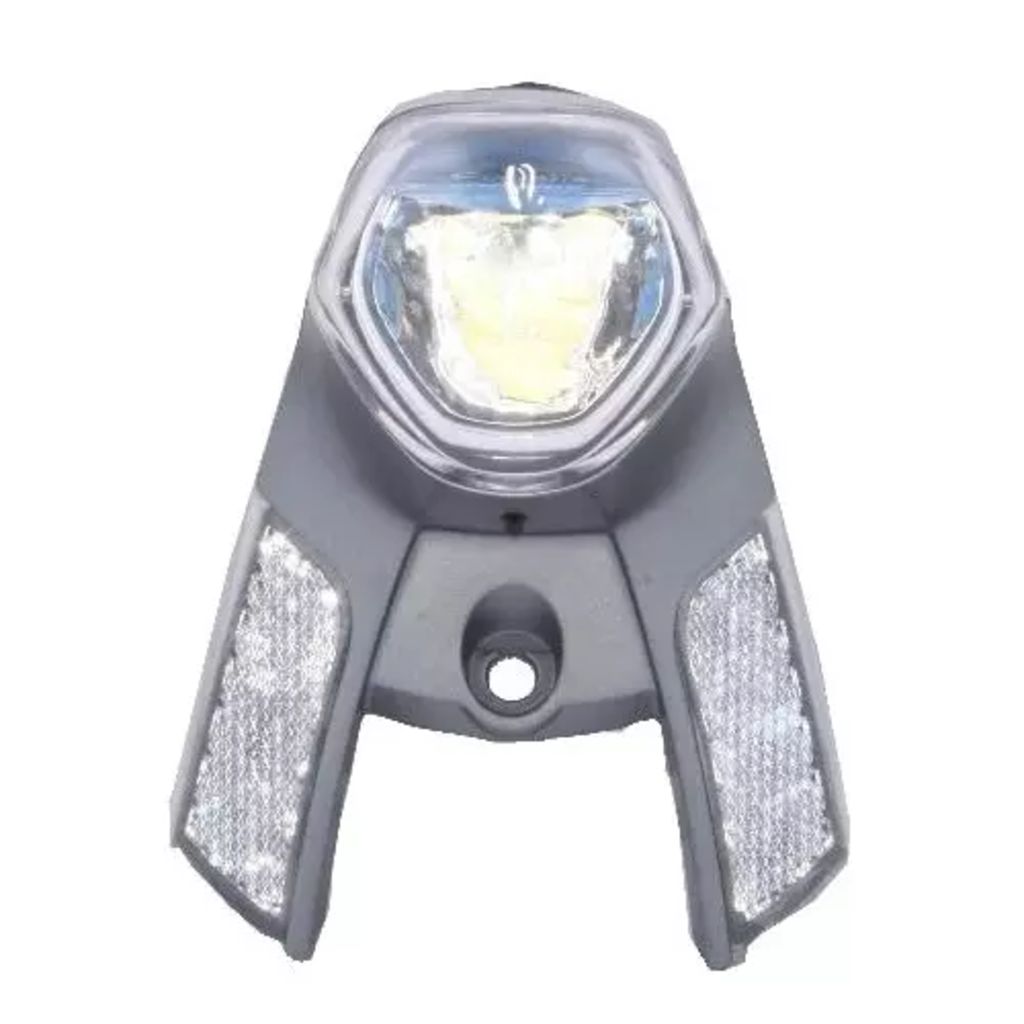 Gazelle koplamp In-Sight naafdynamo voorvork zilver 13 cm