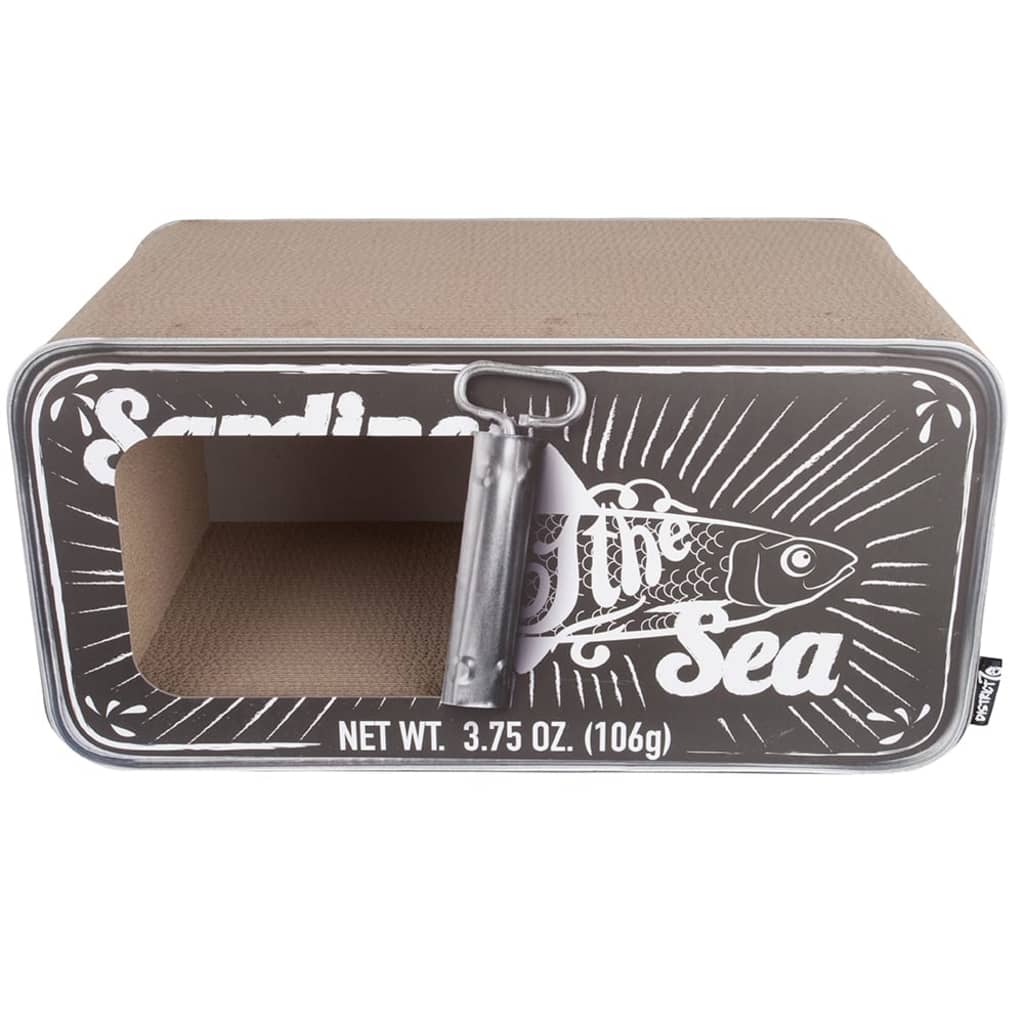 

DISTRICT70 Kattenkrabber/-huis SARDINE zwart