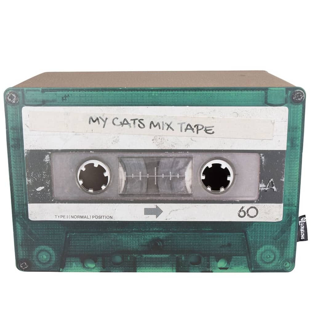 

DISTRICT70 Kattenkrabber/huis MIXTAPE smaragdgroen
