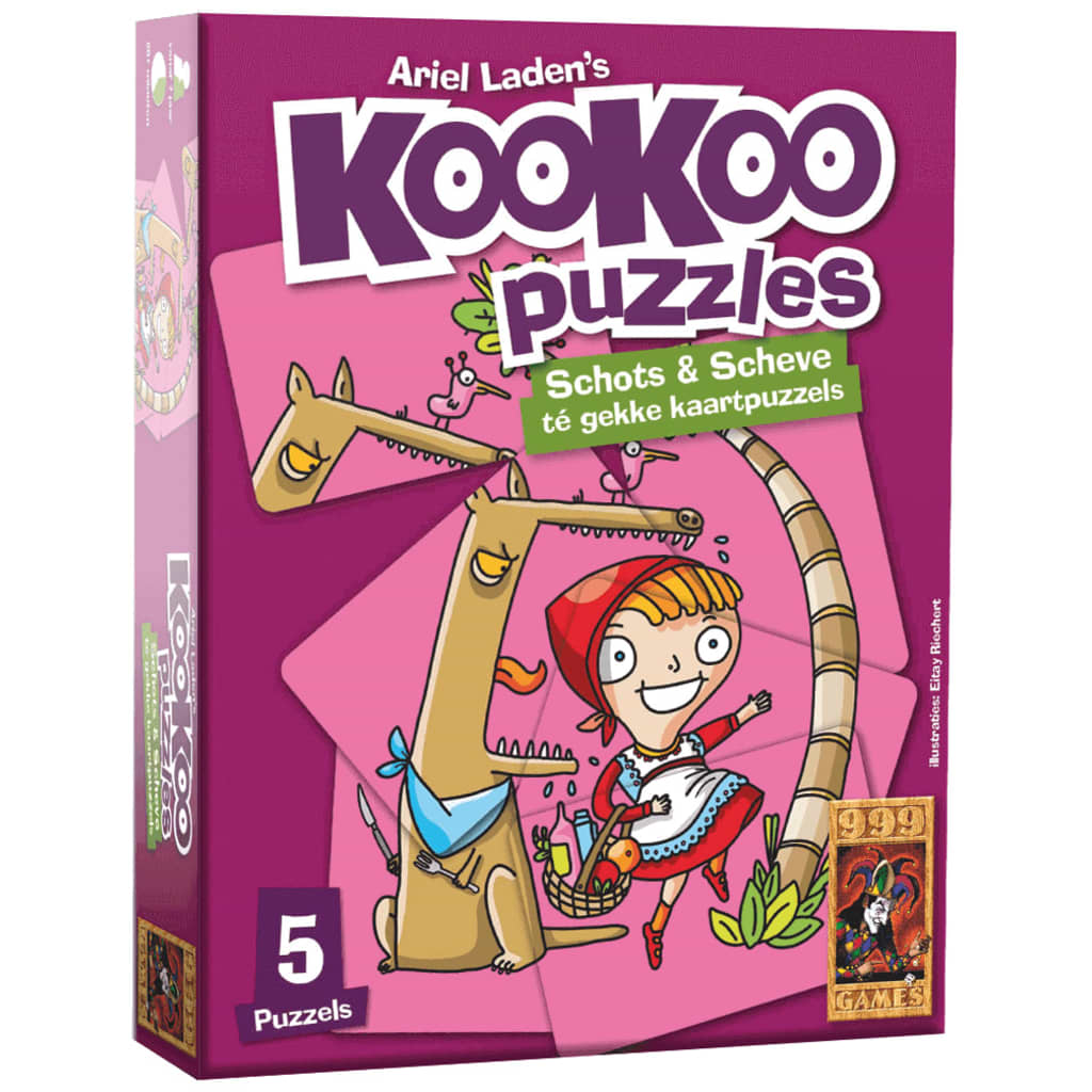 999 Games KooKoo Puzzle: Sprookjes - Kaartspel - 7+
