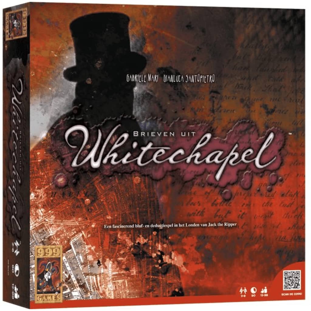 999 Games Brieven uit Whitechapel - Bordspel - 12+