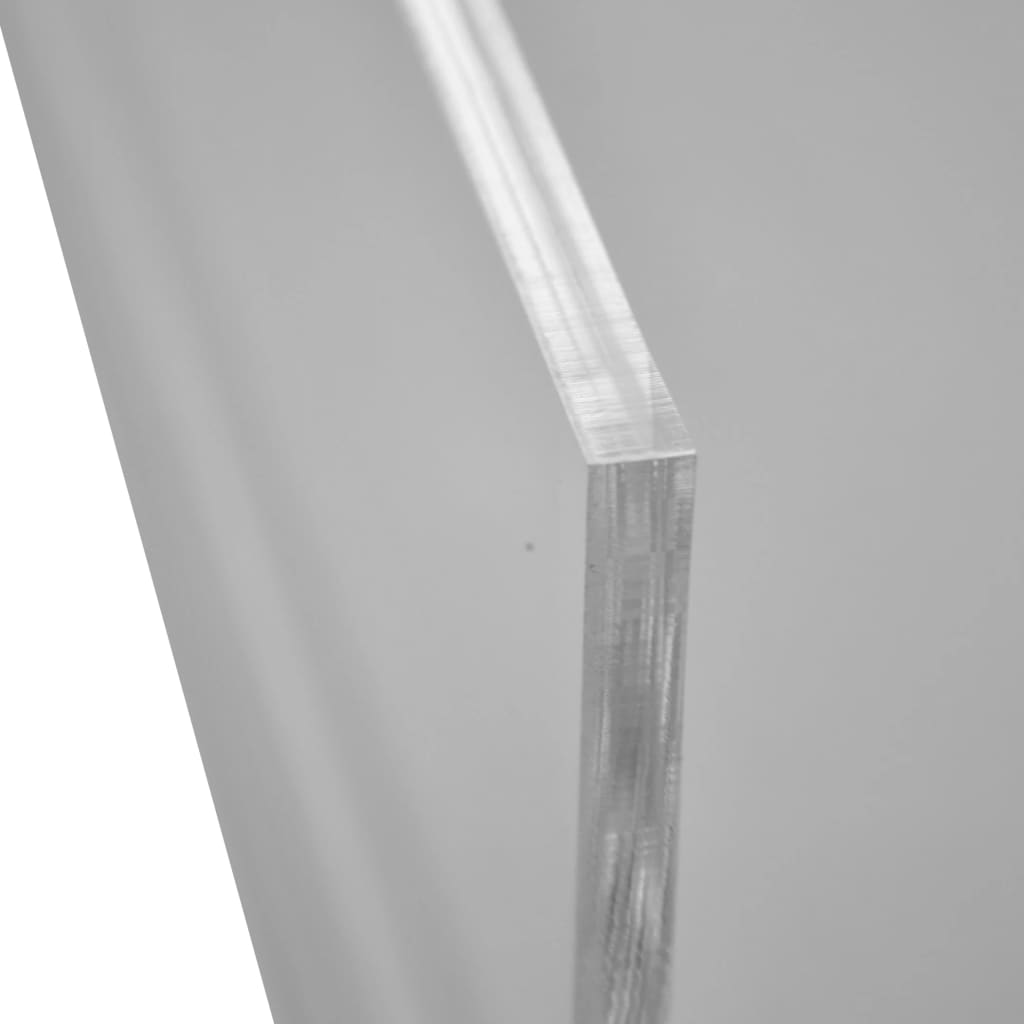 DESQ Podstawka pod monitor, akrylowa, przezroczysta, 30,5 x 23 x 12 cm