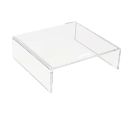 Handla Desq Monitorstall Akryl Transparent 22 X X 7 Cm Vidaxl Se