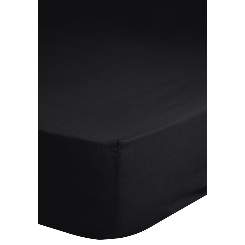 VidaXL - Emotion Hoeslaken strijkvrij 160x200 cm zwart 0220.04.45 VidaXL - Emotion Hoeslaken strijkvrij 160x200 cm zwart 0220.04.45