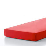 Emotion Hoeslaken strijkvrij 80x200 cm rood 0220.80.41