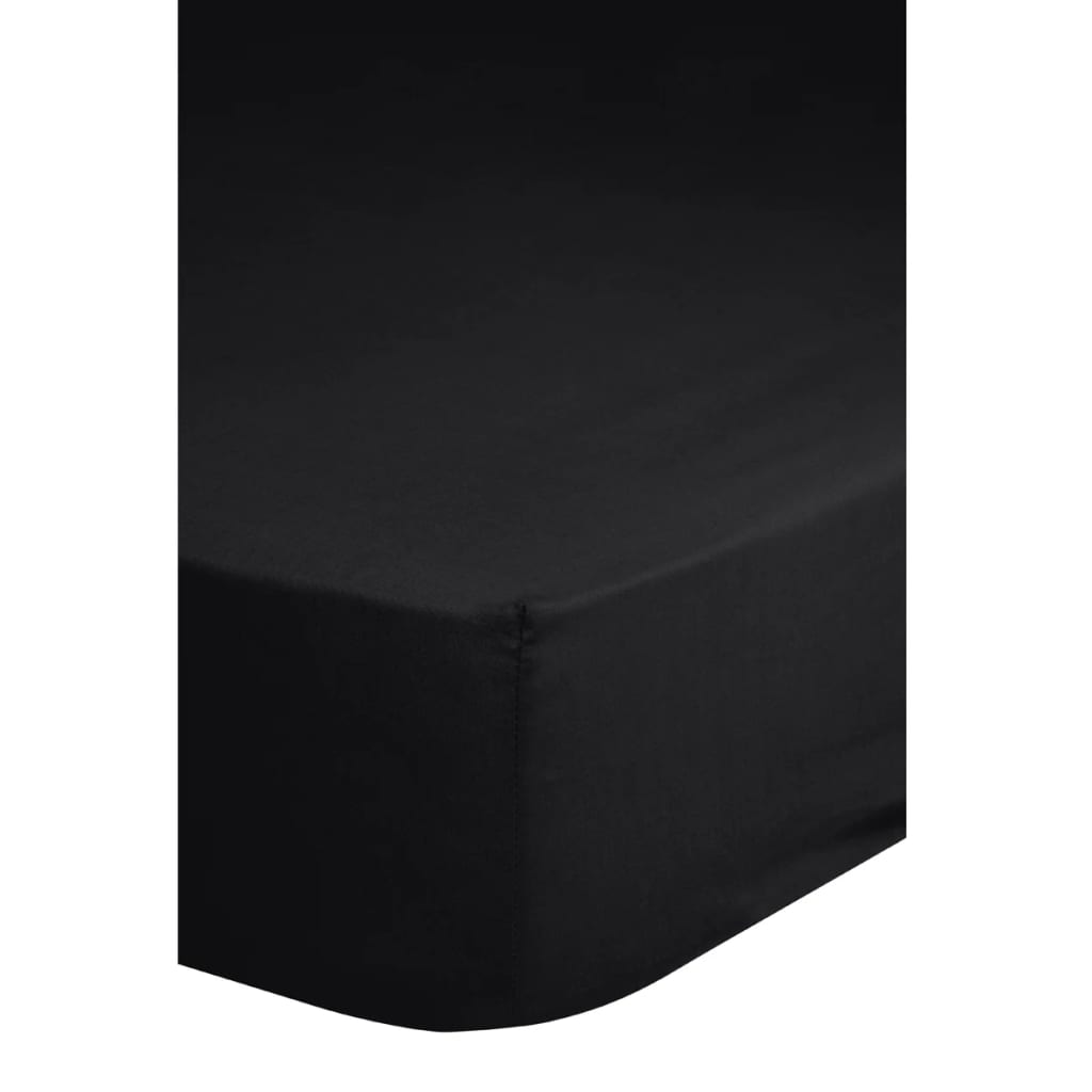 

Descanso Hoeslaken dubbelzijdig jersey 160/180x200 cm zwart 0215.04.46