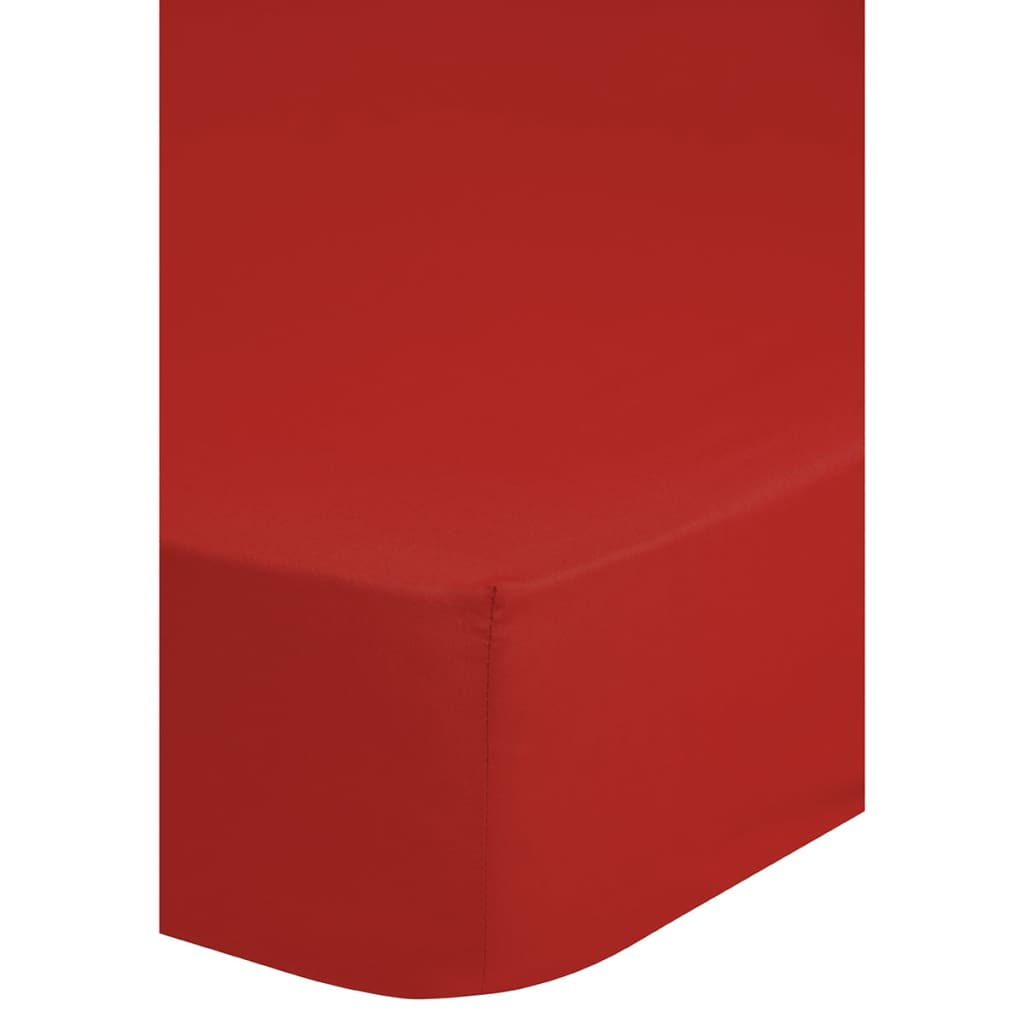 Emotion Hoeslaken jersey 90/100x200 cm rood 0200.80.42