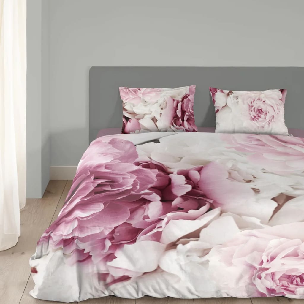 

Good Morning Dekbedovertrek 5028-P Peonies 240x200/220 cm roze