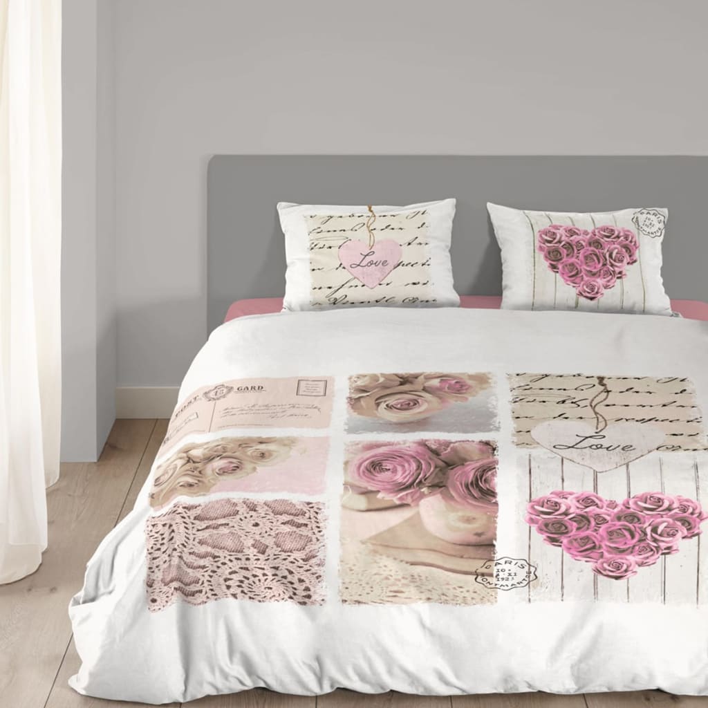 

Good Morning Dekbedovertrek 5071-P Romantic 200x200/220cm meerkleurig