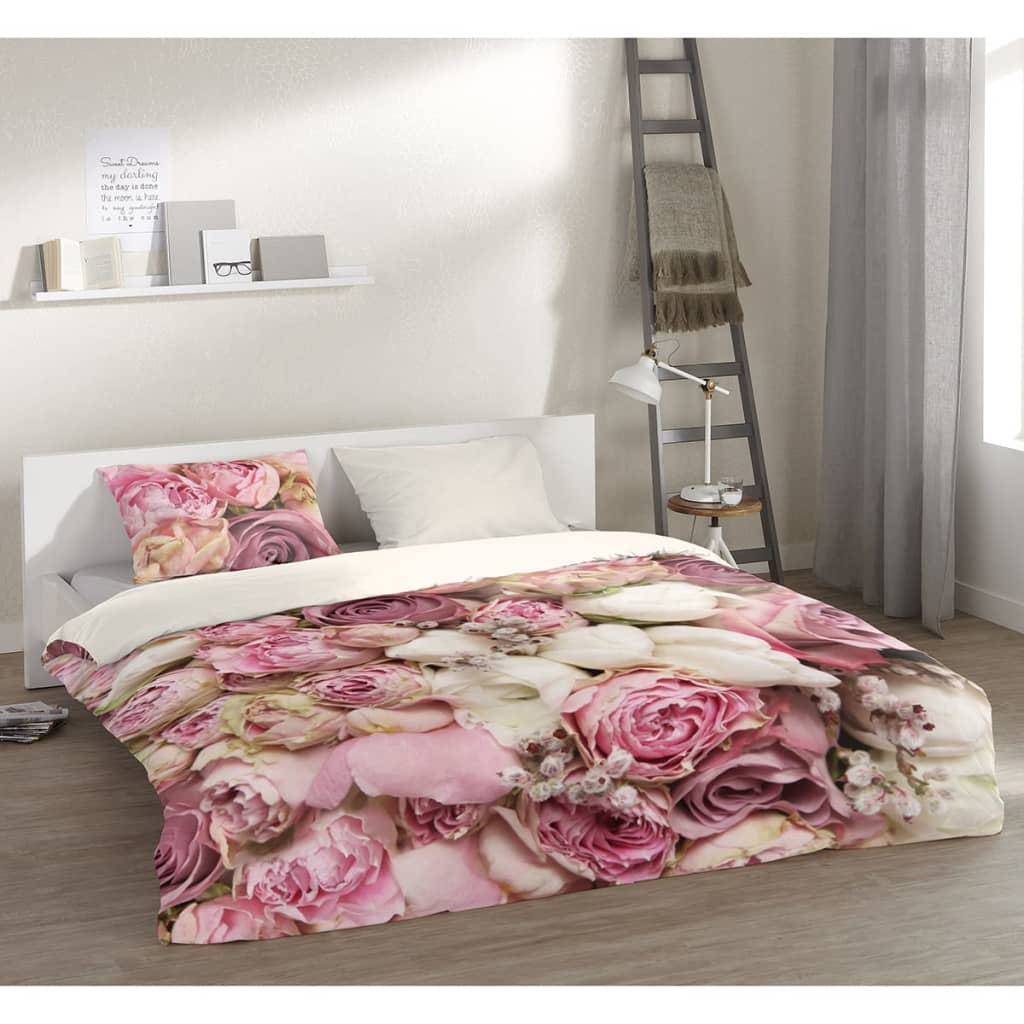 

Pure Dekbedovertrek 5140-M ROSES 140x200/220 cm meerkleurig
