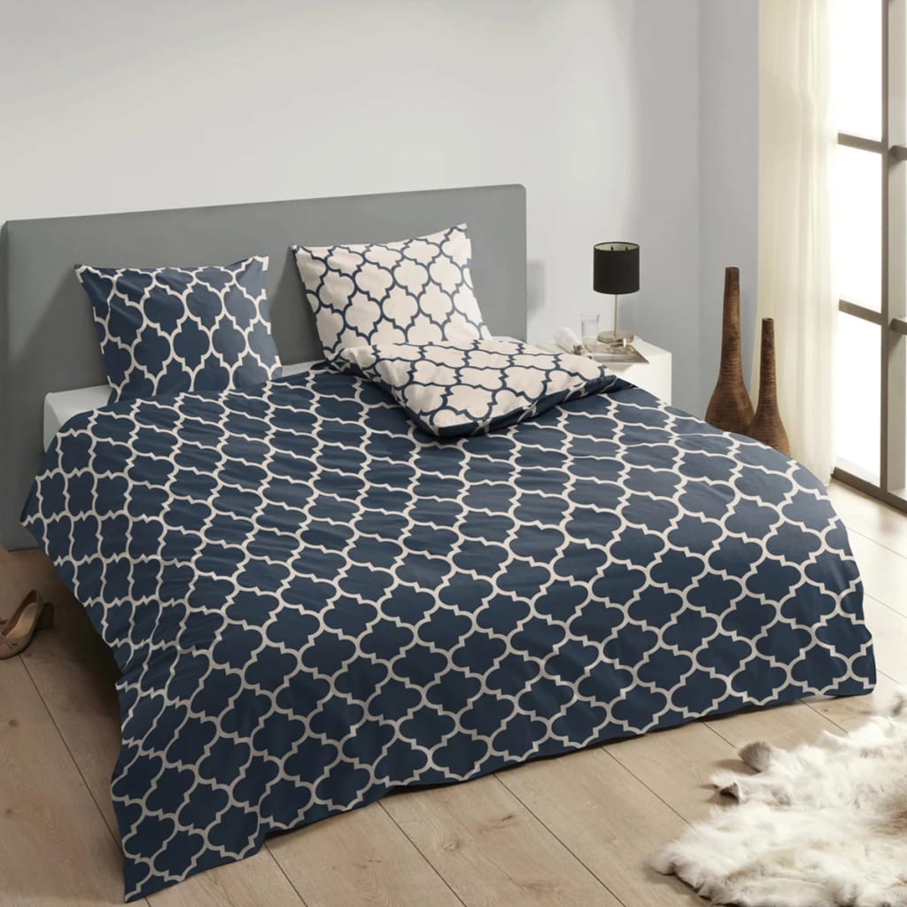 

Descanso Dekbedovertrek 9278-K 135x200 cm blauw