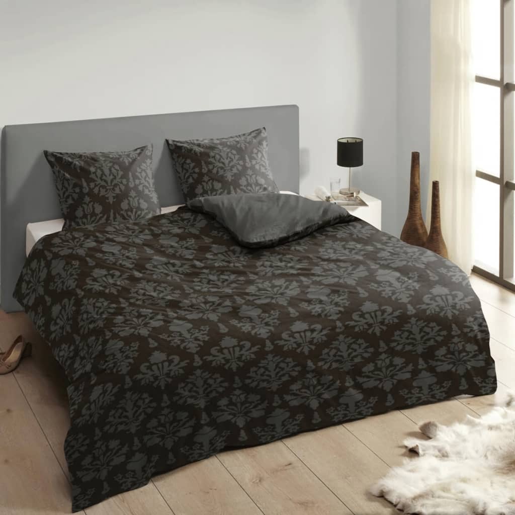 

Descanso Dekbedovertrek 9300-K 240x200/220 cm antraciet