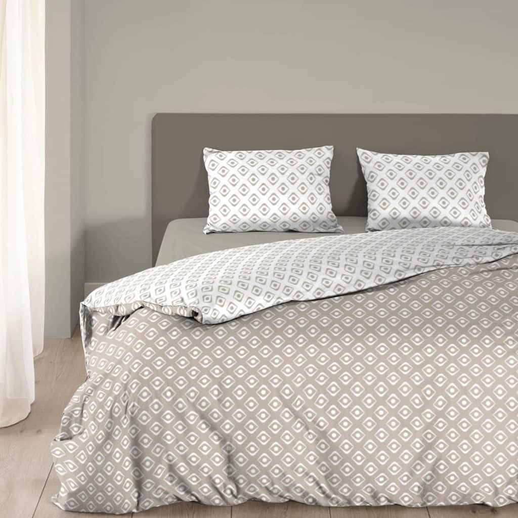 

Good Morning Dekbedovertrek 5286-A PATTERN 135x220 cm zandkleurig