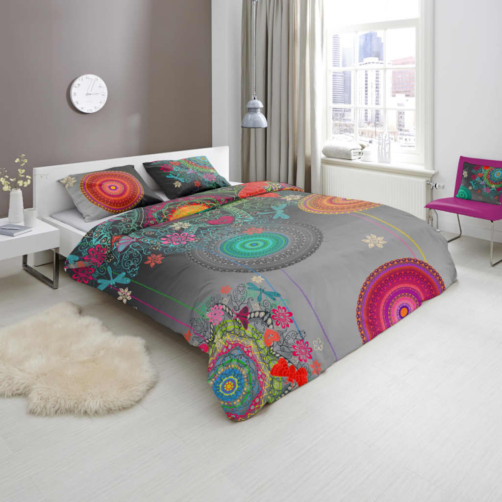 

HIP Dekbedovertrek 5371-H FREYA 200x200/220 cm meerkleurig