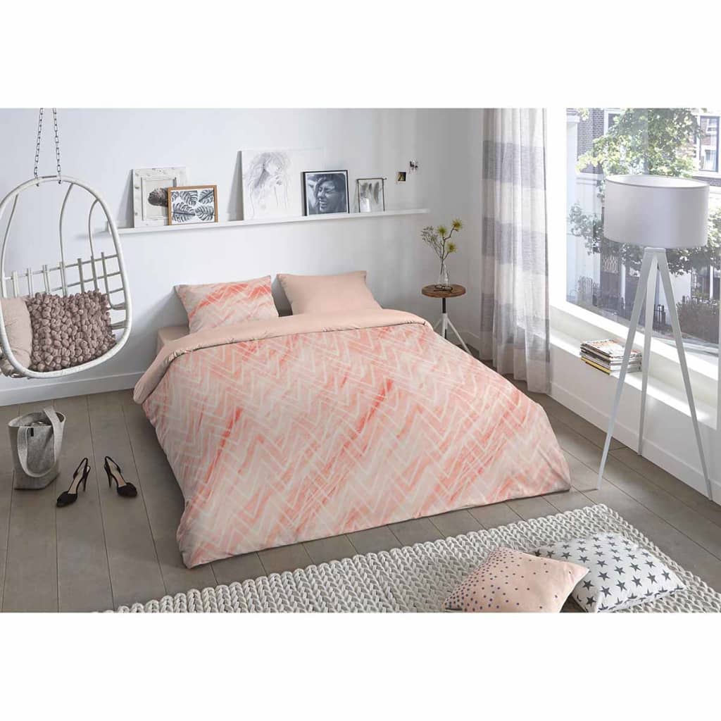 

Good Morning Dekbedovertrek 5738-A SHARON koraal 240x200/220 cm