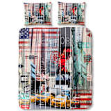Good Morning Housse de couette 5744-P CITY 240x200/220 cm Multicolore