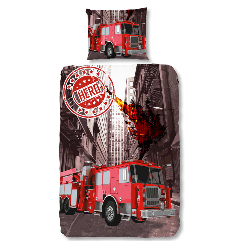 

Good Morning Dekbedovertrek 5602-P JARIK 140x200/220 cm rood