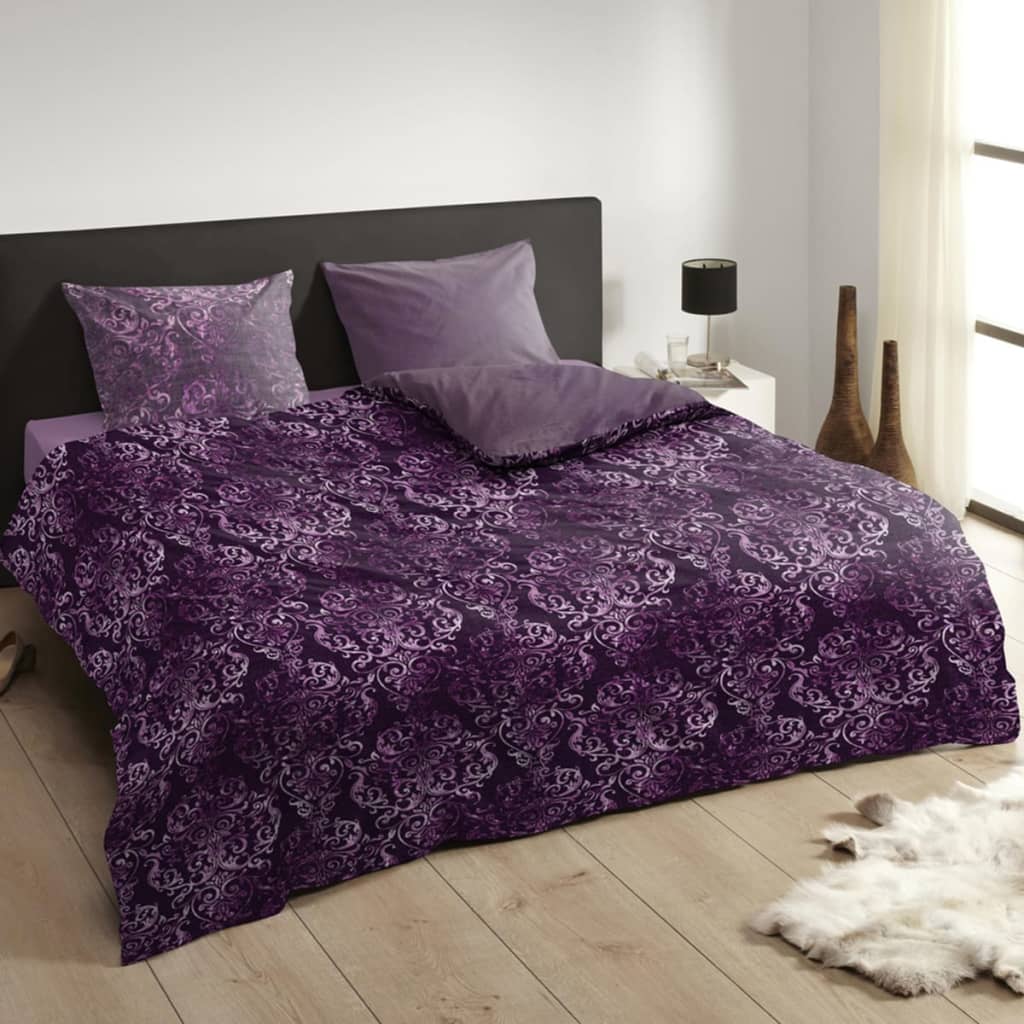 

Descanso Dekbedovertrek 9306-K 140x200/220 cm paars
