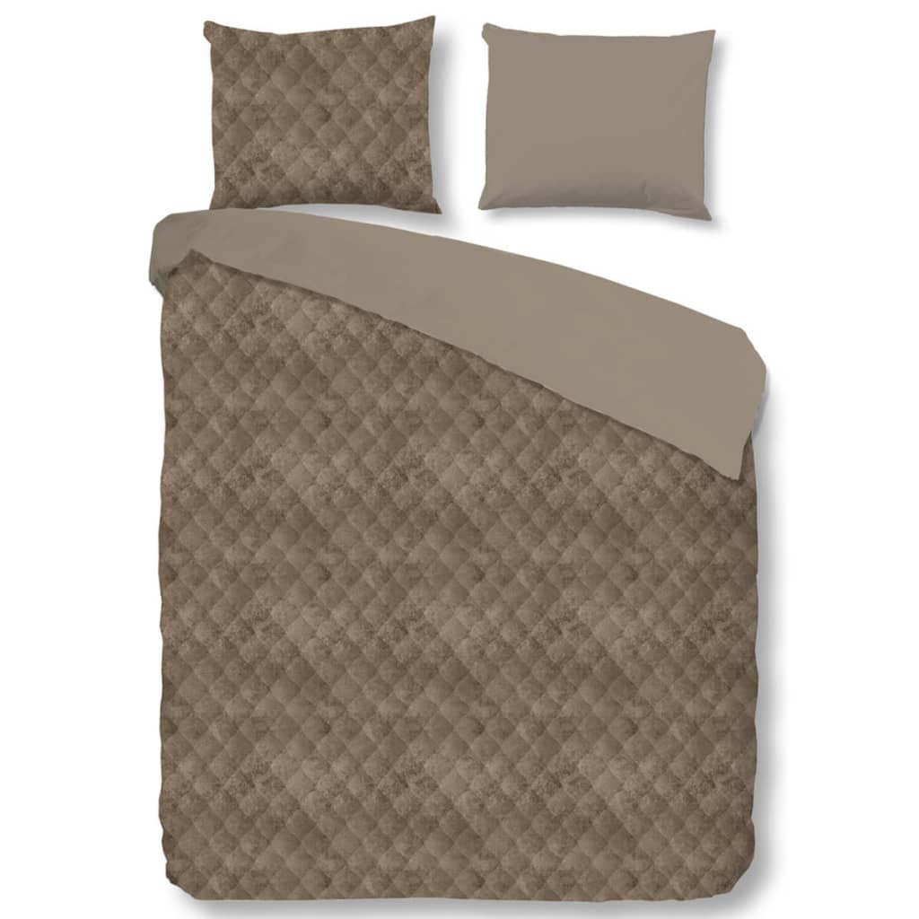 Descanso Dekbedovertrek 9310-K 140x200/220 cm taupe