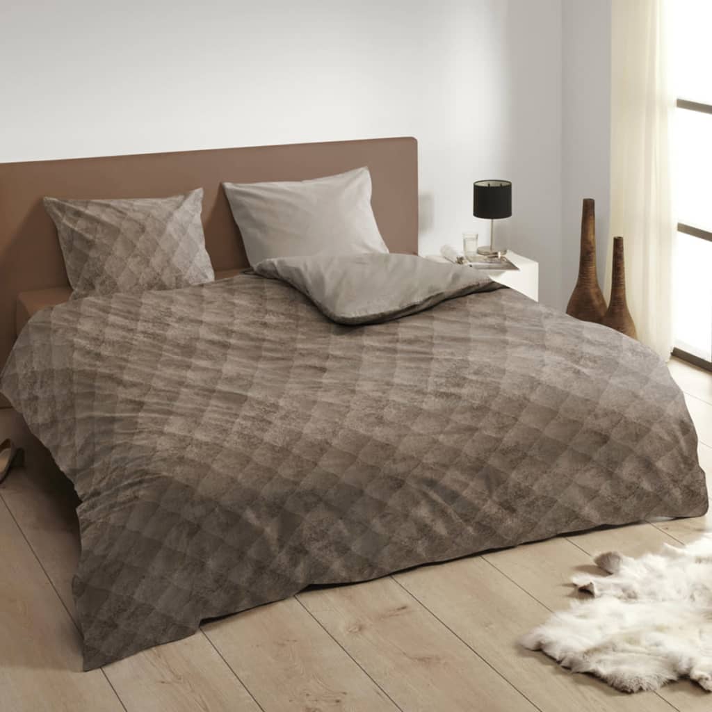 

Descanso Dekbedovertrek 9310-K 140x200/220 cm taupe