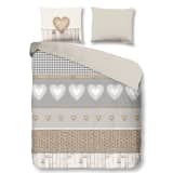 Good Morning Dekbedovertrek 5868-A CHALET 140x200/220 cm grijs