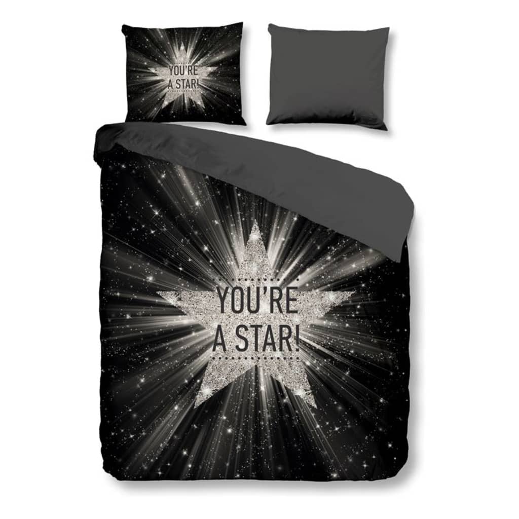 Pure Stars dekbedovertrek - 100% microvezel - Lits-jumeaux