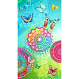 HIP Toalla de playa 5112-H Mystic 100x180 cm multicolor