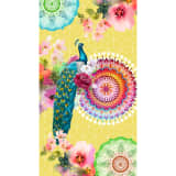 HIP Ręcznik plażowy 5584-H Yelpea, 100 x 180 cm, żółty