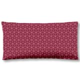 HIP Kussensloop 6096-H Jamuna 40x80 cm bordeauxrood