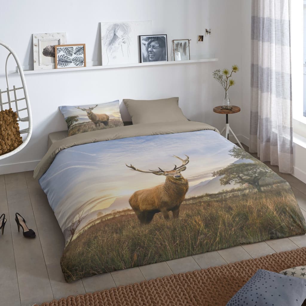 

Good Morning Dekbedovertrek DASHER 135x200 cm flanel