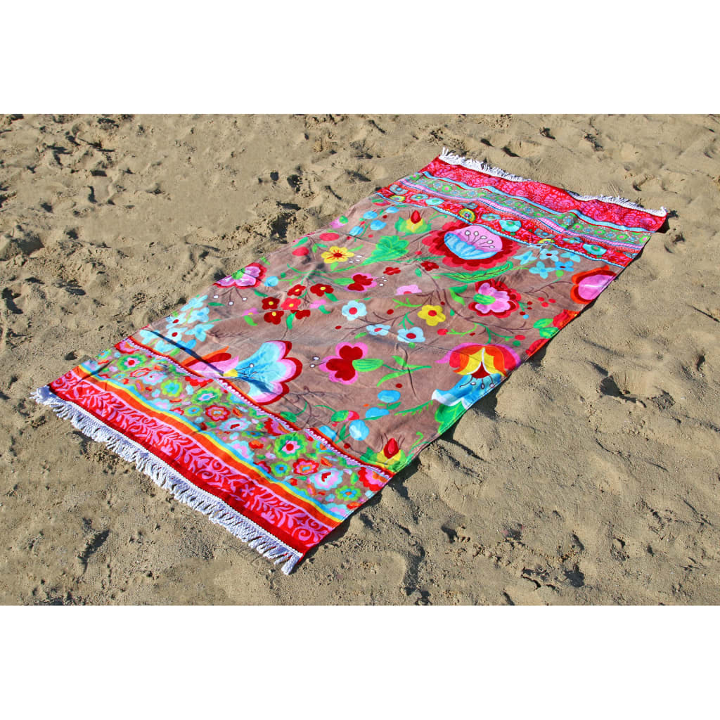 

Happiness Hapiness Strandlaken KALOCSAI 100x180 cm meerkleurig