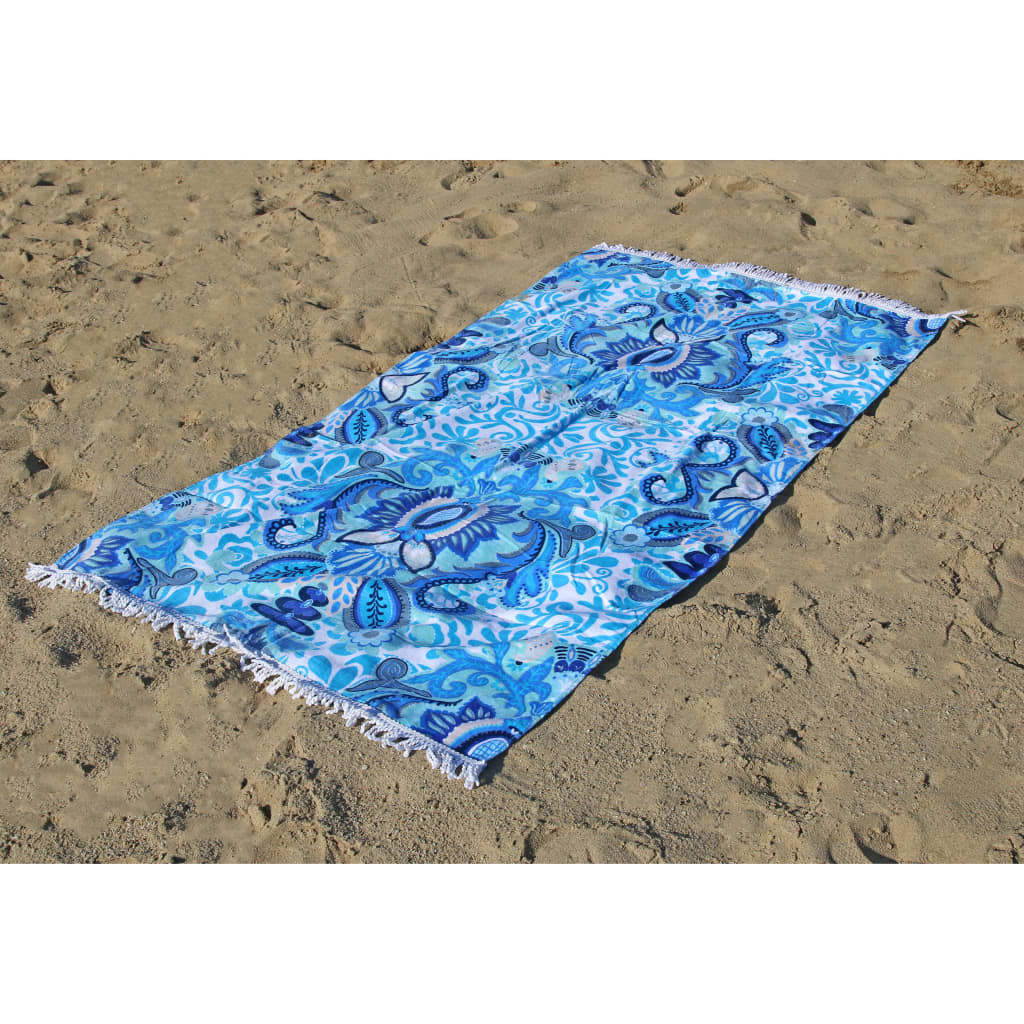 

Happiness Hapiness Strandlaken YOGI 100x180 cm blauw