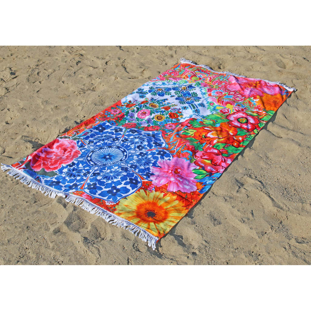 

Happiness Hapiness Strandlaken ZAIRA 100x180 cm meerkleurig