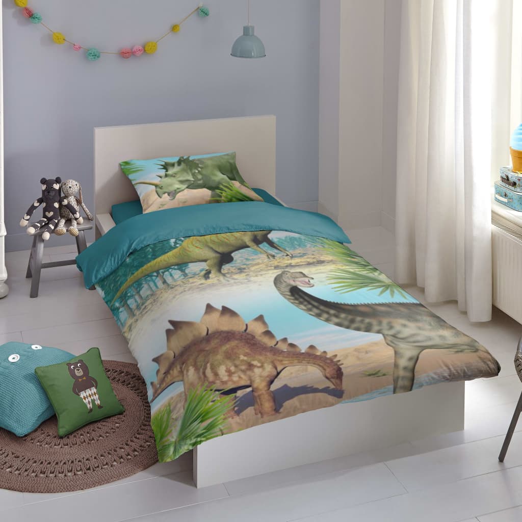 

Good Morning Kinderdekbedovertrek Dino 140x200/220 cm